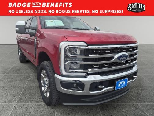 Rapid Red Metallic Tinted Clearcoat 2024 Ford F-250 King Ranch