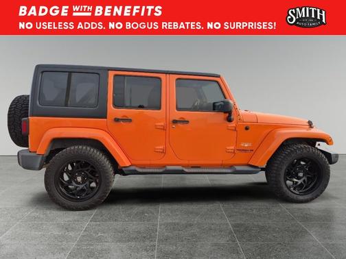 Crush Clearcoat 2012 Jeep Wrangler Unlimited Sahara