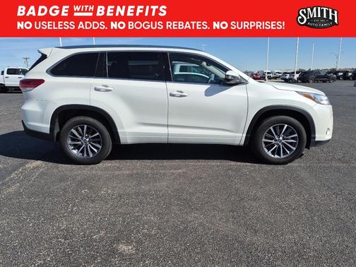 Blizzard Pearl 2017 Toyota Highlander XLE