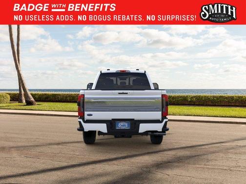Star White Metallic Tri-Coat 2026 Ford F-250 Platinum
