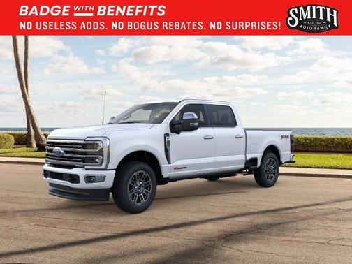 Star White Metallic Tri-Coat 2026 Ford F-250 Platinum