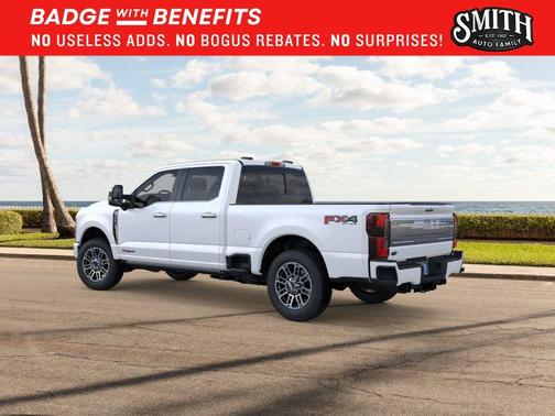 Star White Metallic Tri-Coat 2026 Ford F-250 Platinum