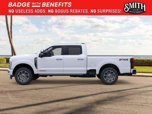 Star White Metallic Tri-Coat 2026 Ford F-250 Platinum