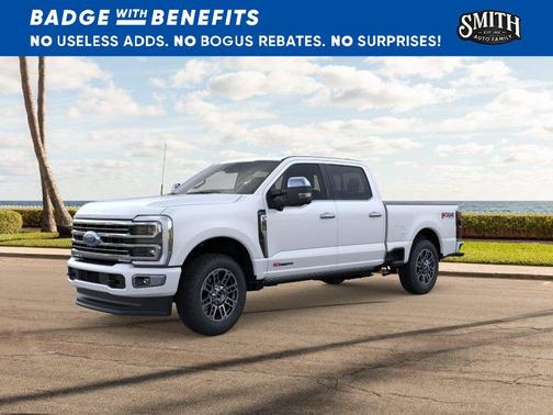 Star White Metallic Tri-Coat 2026 Ford F-250 Platinum