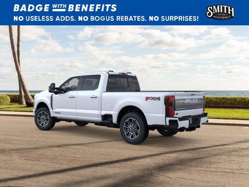 Star White Metallic Tri-Coat 2026 Ford F-250 Platinum