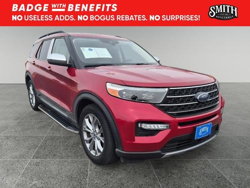 Rapid Red Metallic Tinted Clearcoat 2020 Ford Explorer XLT