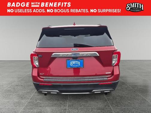 Rapid Red Metallic Tinted Clearcoat 2020 Ford Explorer XLT