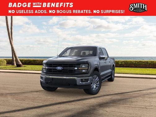 Agate Black Metallic 2025 Ford F-150 XLT