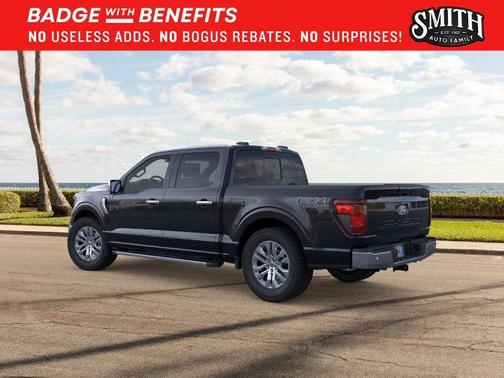 Agate Black Metallic 2025 Ford F-150 XLT
