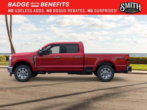 Ruby Red Metallic Tinted Clearcoat 2026 Ford F-250 Lariat