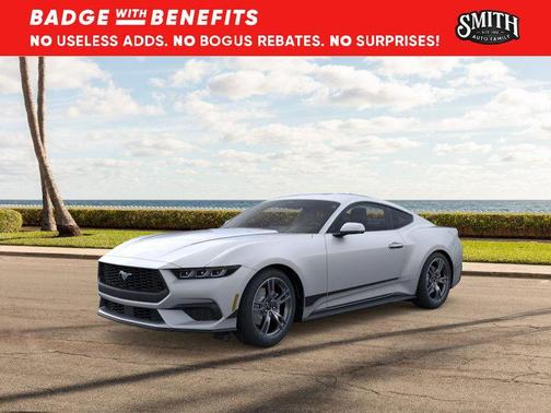 Iconic Silver Metallic 2025 Ford Mustang EcoBoost