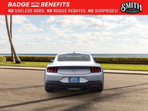 Iconic Silver Metallic 2025 Ford Mustang EcoBoost