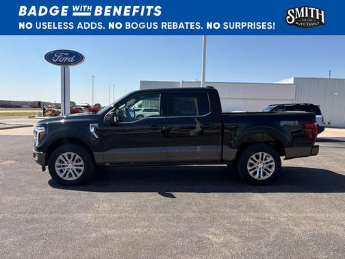 Agate Black Metallic 2026 Ford F-150 King Ranch