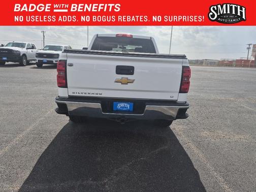 Summit White 2015 Chevrolet Silverado 1500 1LT