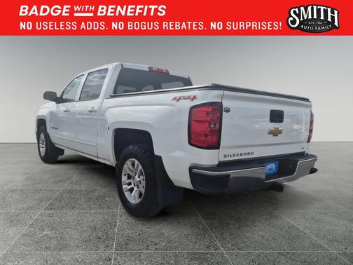 Summit White 2015 Chevrolet Silverado 1500 1LT