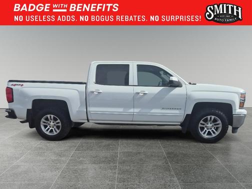 Summit White 2015 Chevrolet Silverado 1500 1LT