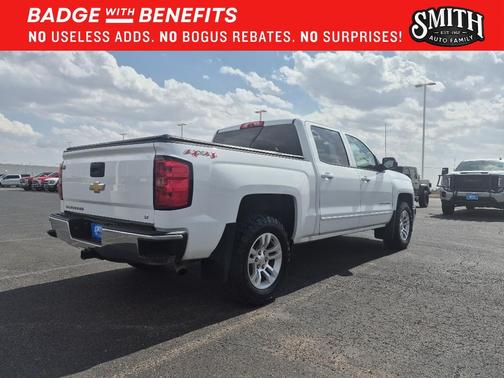 Summit White 2015 Chevrolet Silverado 1500 1LT