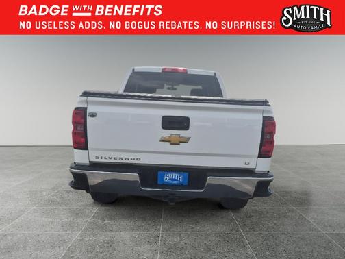 Summit White 2015 Chevrolet Silverado 1500 1LT