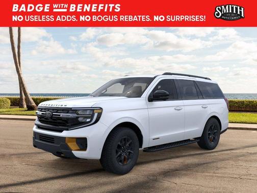 Star White Metallic Tri-Coat 2026 Ford Expedition Tremor