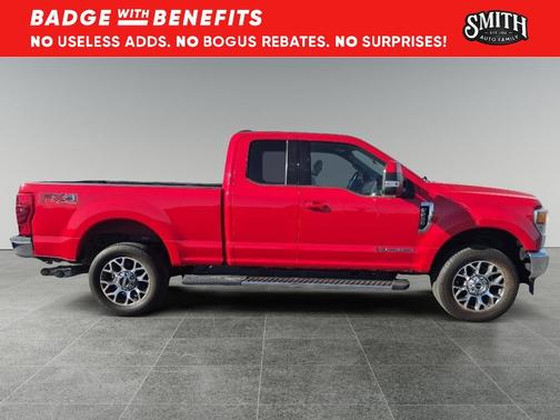 Race Red 2022 Ford F-250 Lariat
