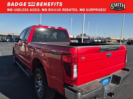 Race Red 2022 Ford F-250 Lariat