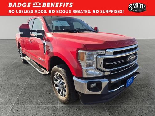 Race Red 2022 Ford F-250 Lariat
