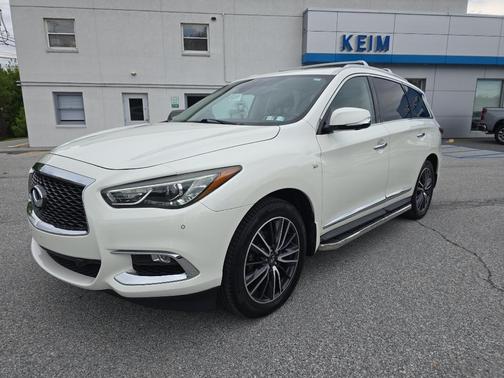 Majestic White 2019 INFINITI QX60 Luxe
