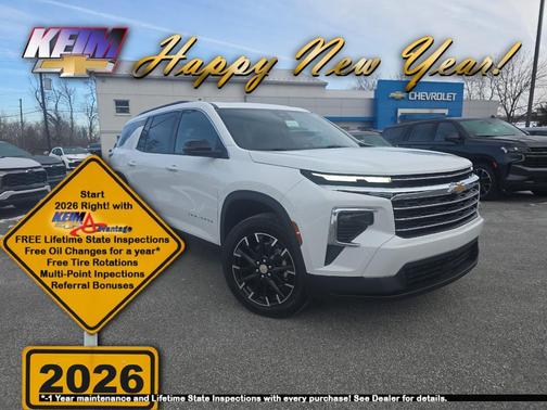 2026 Chevrolet Traverse LT