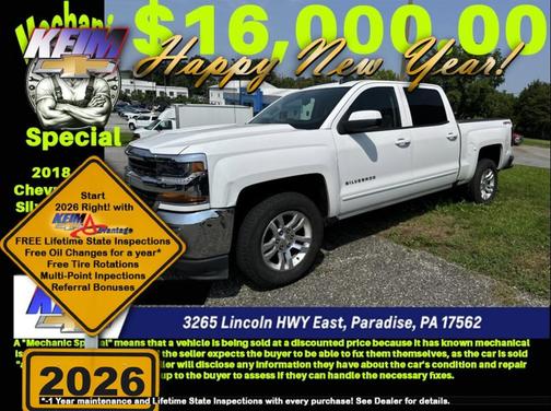 2018 Chevrolet Silverado 1500 1LT