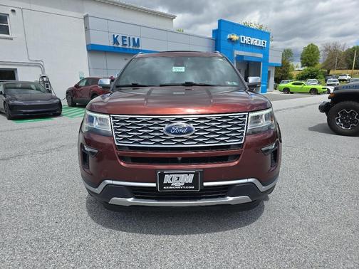 CINNAMON GLAZE METALLIC 2018 Ford Explorer Platinum