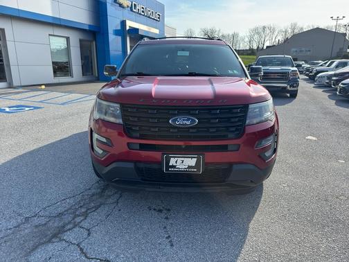 RUBY RED METALLIC TINTED CC 2017 Ford Explorer sport