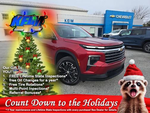 2026 Chevrolet Traverse LT