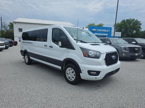 OXFORD WHITE 2024 Ford Transit-350 XLT