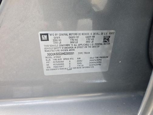 2017 Chevrolet Silverado 1500 LTZ