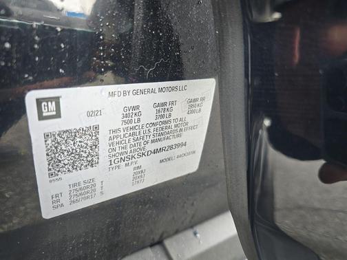 2021 Chevrolet Tahoe Premier