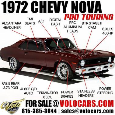 Burgundy Metallic 1972 Chevrolet Nova Base