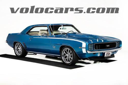 Lemans Blue 1969 Chevrolet Camaro SS