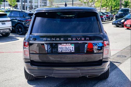 Black 2021 Land Rover Range Rover SWB