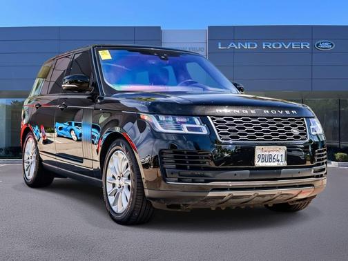 Black 2021 Land Rover Range Rover SWB