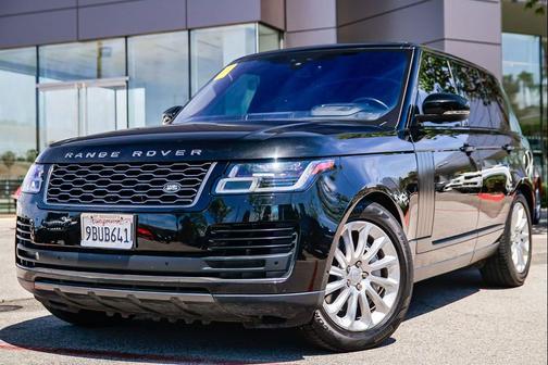 Black 2021 Land Rover Range Rover SWB