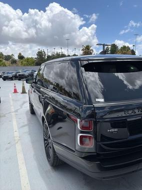 Santorini Black Metallic 2020 Land Rover Range Rover 3.0L V6 Supercharged HSE