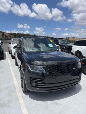Santorini Black Metallic 2020 Land Rover Range Rover 3.0L V6 Supercharged HSE