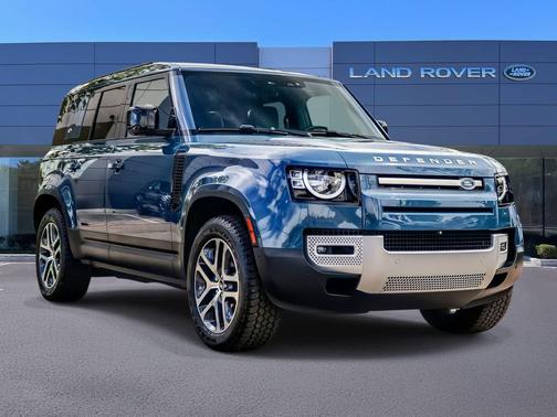 Blue 2023 Land Rover Defender 110 S