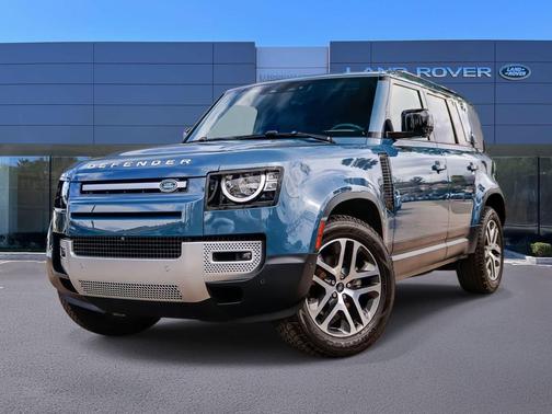 Blue 2023 Land Rover Defender 110 S