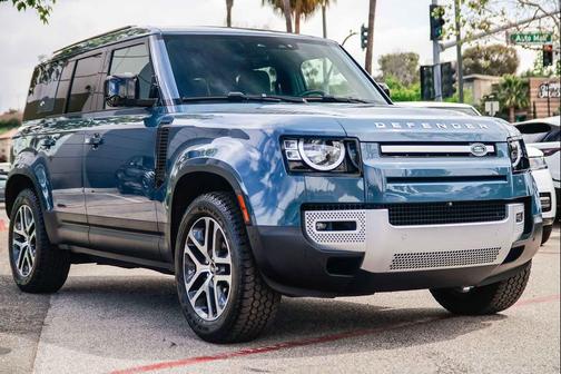 Blue 2023 Land Rover Defender 110 S