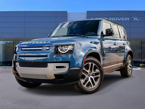 Blue 2023 Land Rover Defender 110 S