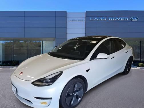Pearl White Multi-Coat 2022 Tesla Model 3 Long Range