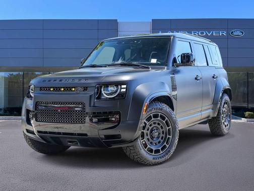 Narvik Black 2026 Land Rover Defender P635 OCTA Black