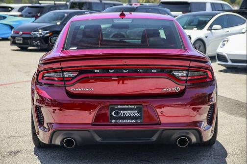 Octane Red Pearlcoat 2023 Dodge Charger SRT Hellcat