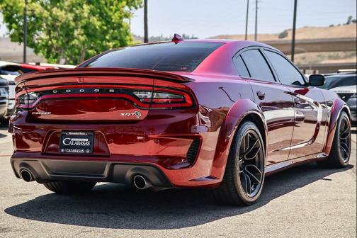 Octane Red Pearlcoat 2023 Dodge Charger SRT Hellcat